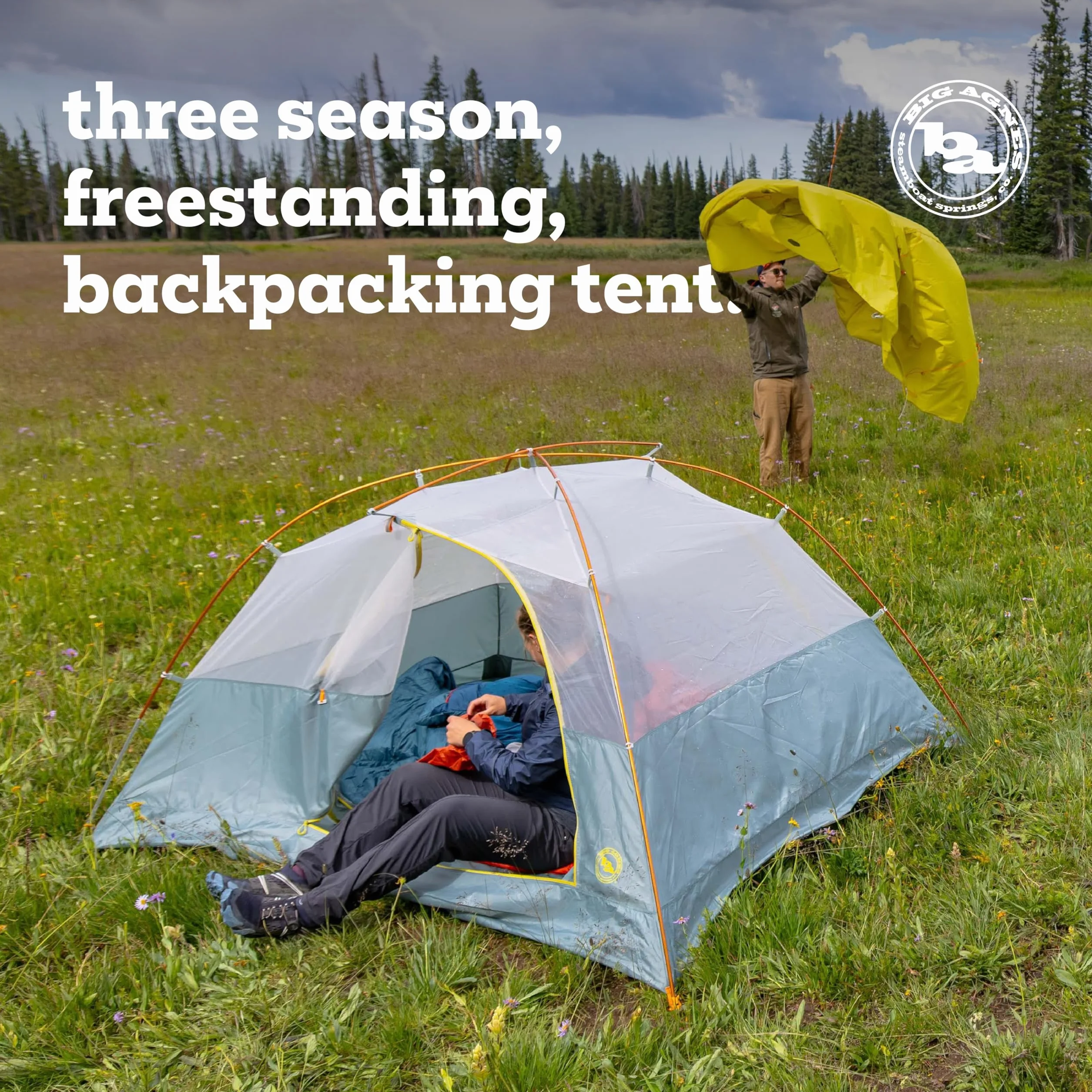 Blacktail & Blacktail Hotel Backpacking Tent | Waterproof tent with dual doors, spacious vestibules, recycled materials and quick setup for camping adventures
