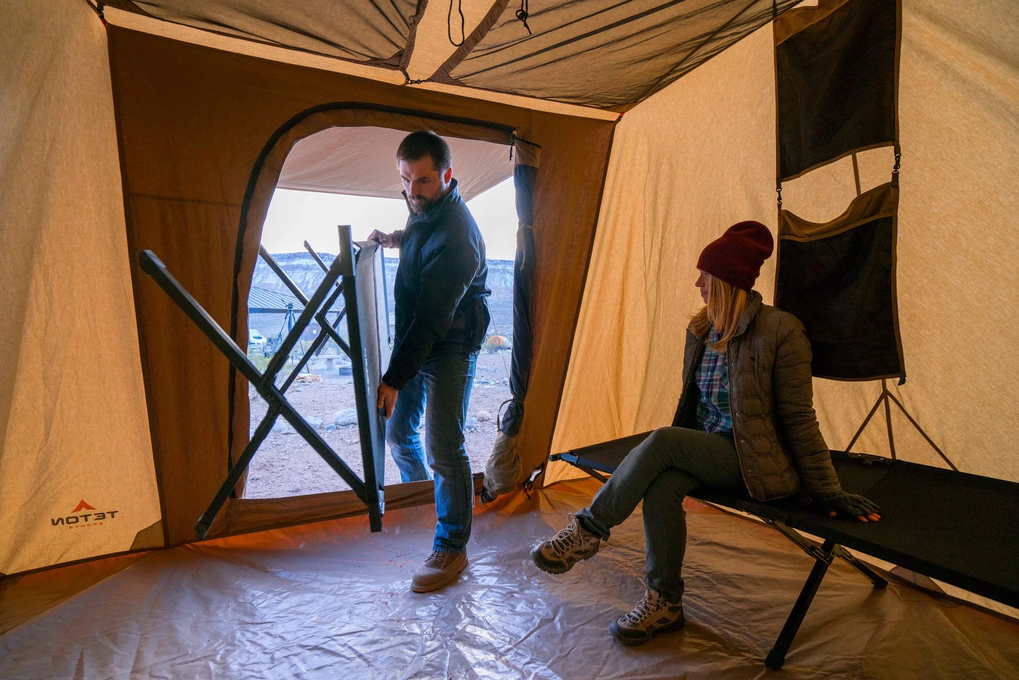 Canvas Tents, Tent for Family Camping in All Seasons, The Right Shelter for Your Base Camp, Waterproof