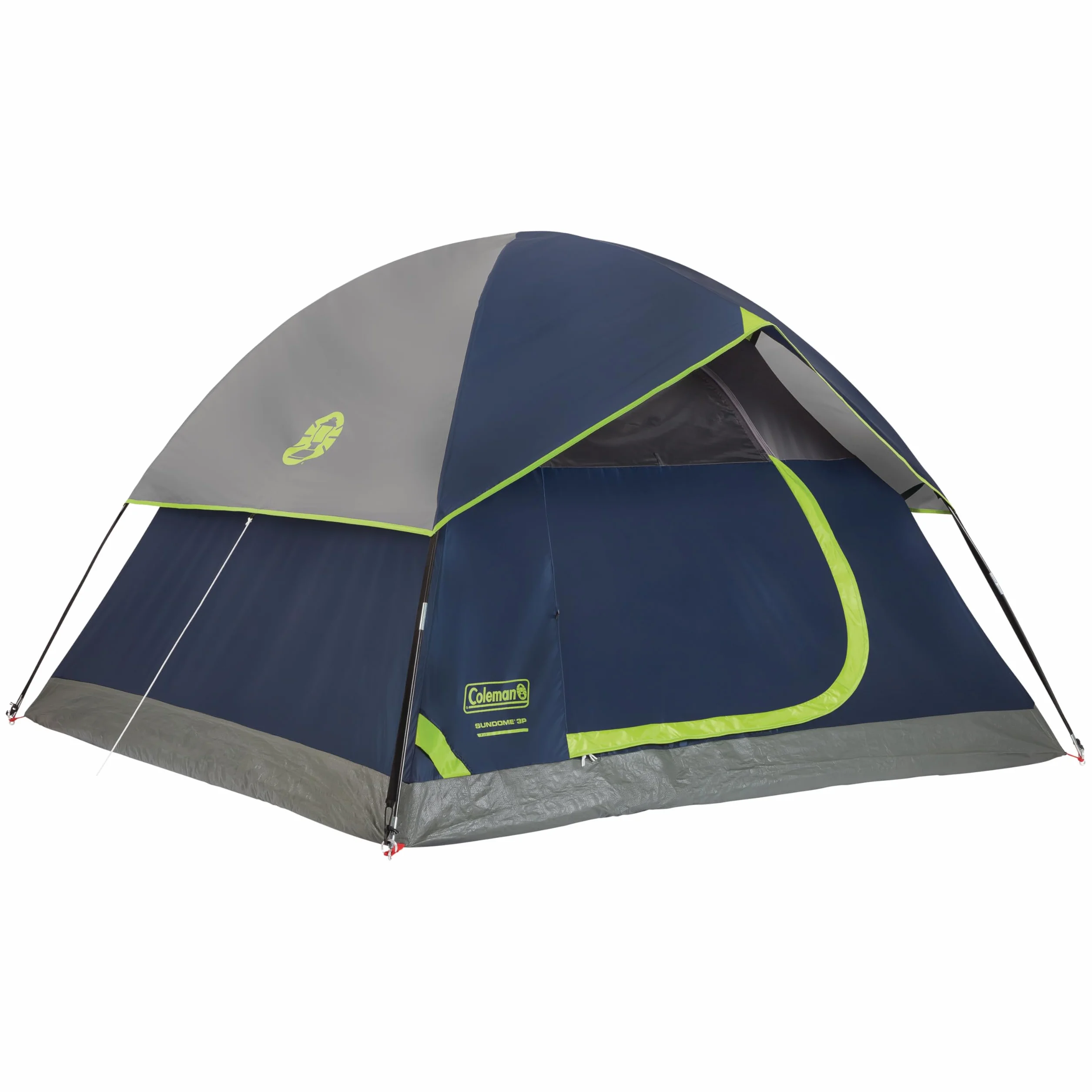 Sundome Camping Tent with Rainfly, 2/3/4/6 Person Tent Sets Up in 10 Mins, Weatherproof Shelter for Camping, Festivals, Backyard, Sleepovers, & More
