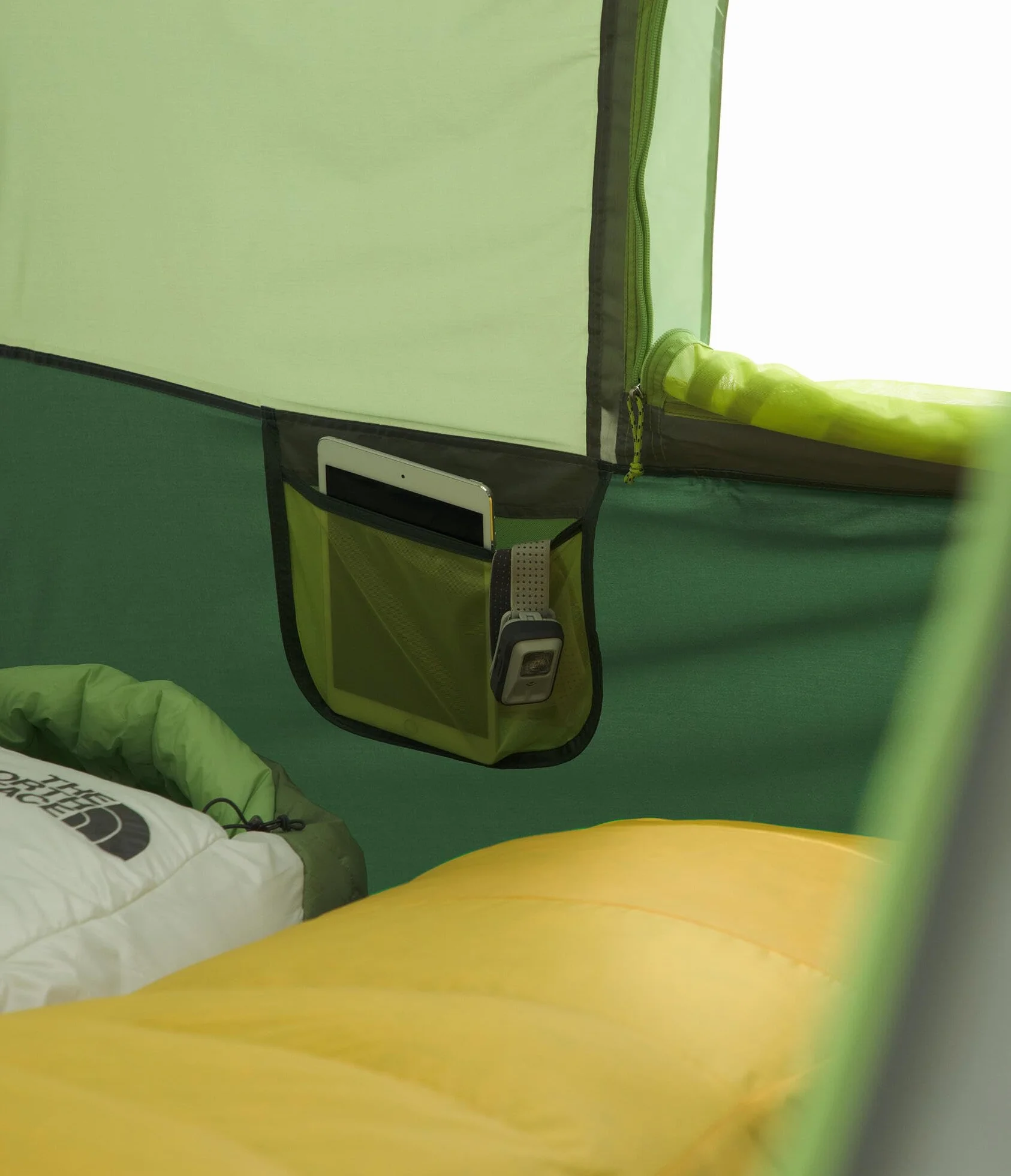 Sequoia 4 WP 4-Person Camping Tent, Agave Grn, OSFA | Four-Person Waterproof Camping Tent, Spacious & Easy to Set Up, 2 Zipper Doors