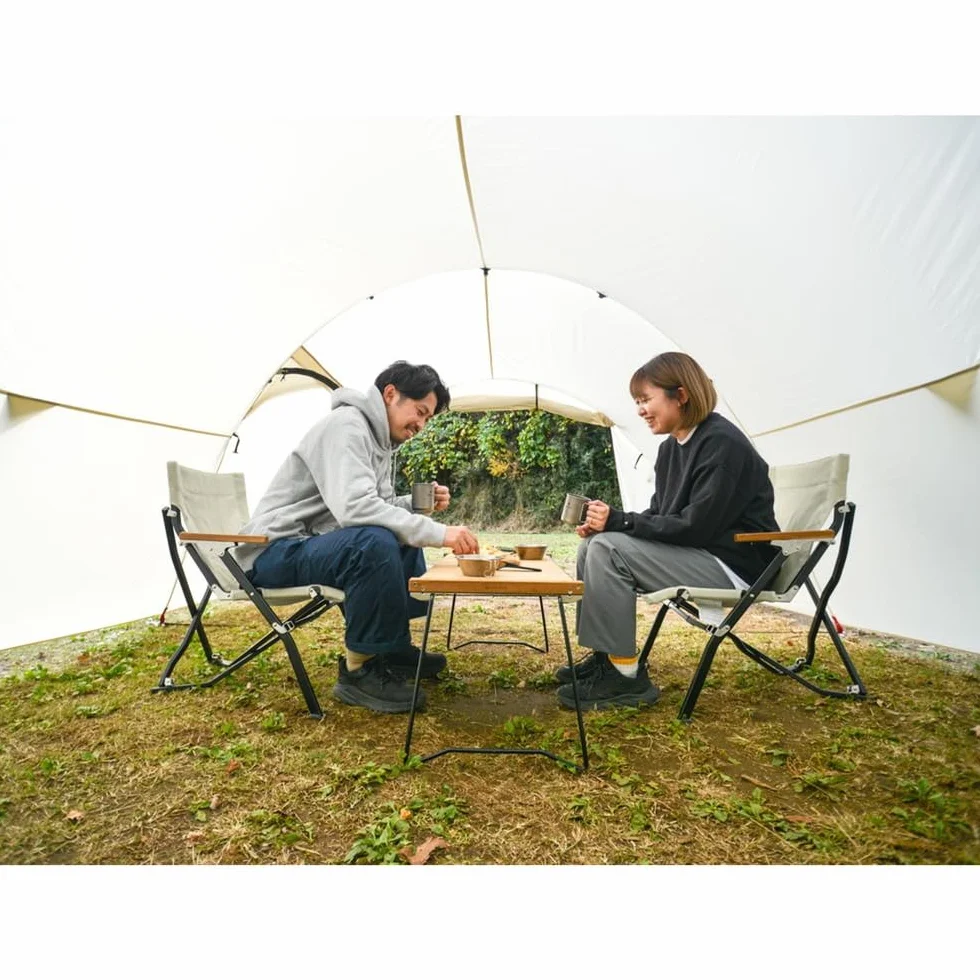 Vault 4 Person Tent, Versatile, Open Air Shelter, Outdoor Adventure, Camping, Three Seasons, Ivory