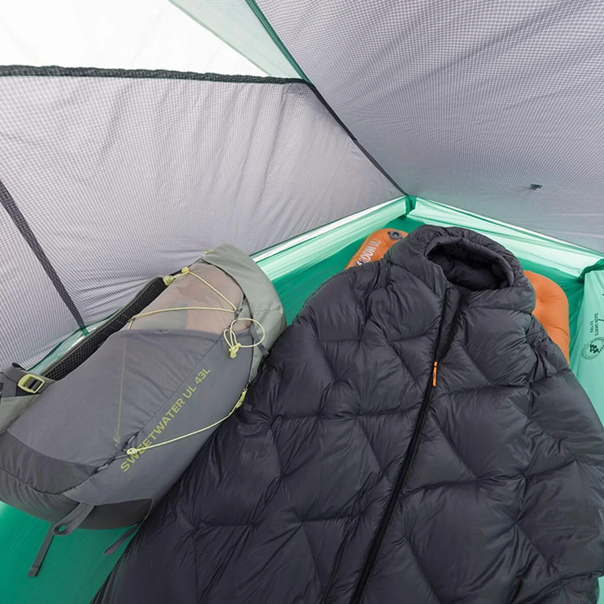 String Ridge VST - Trekking Pole Backpacking Tent | Premium ultralight 3-season waterproof tent with fabric, hybrid ventilation, and extra interior space