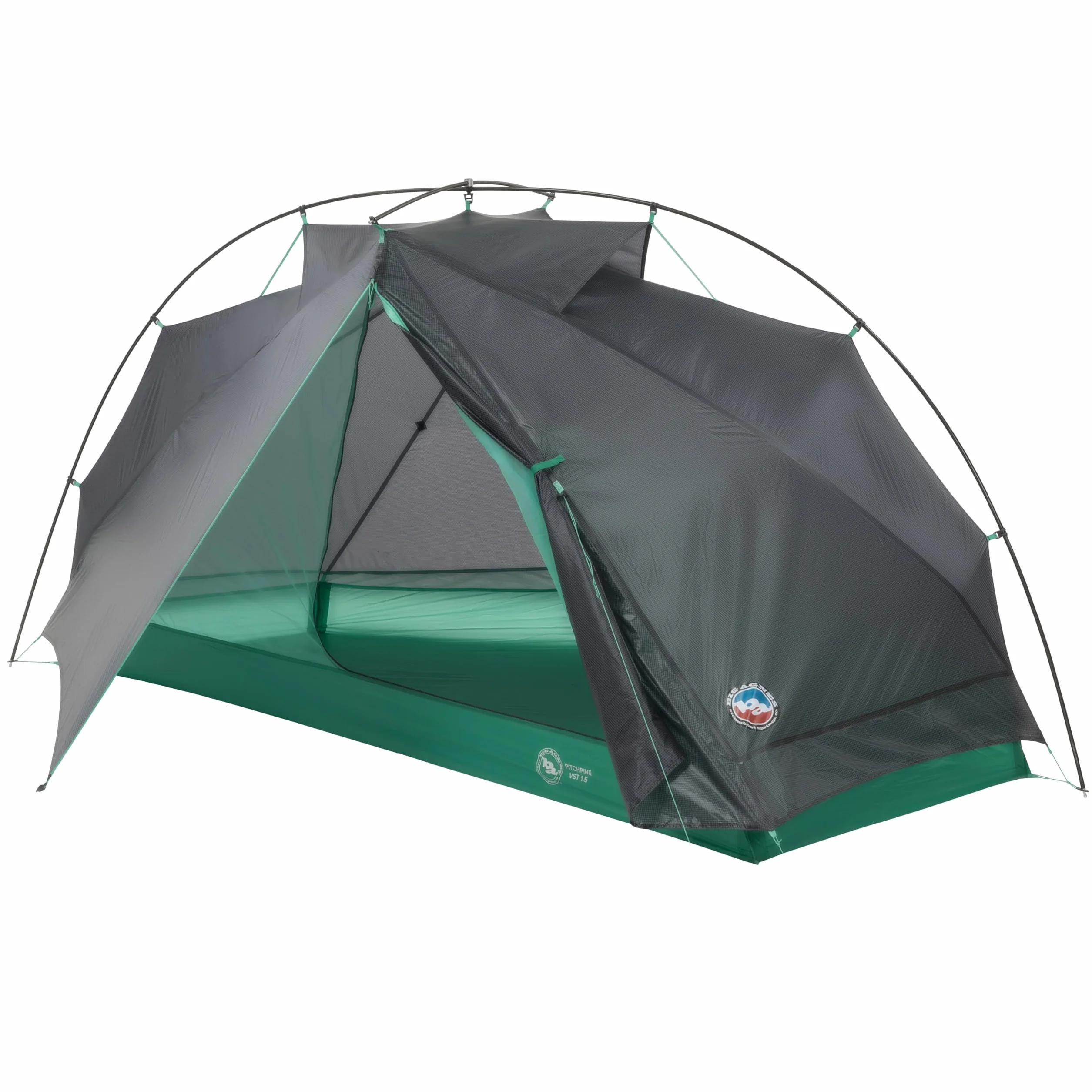 Pitchpine VST - Backpacking Tent, 1.5 Person | Ultralight waterproof 3-season design with recycled polyester fabric and extra space for gear or a dog