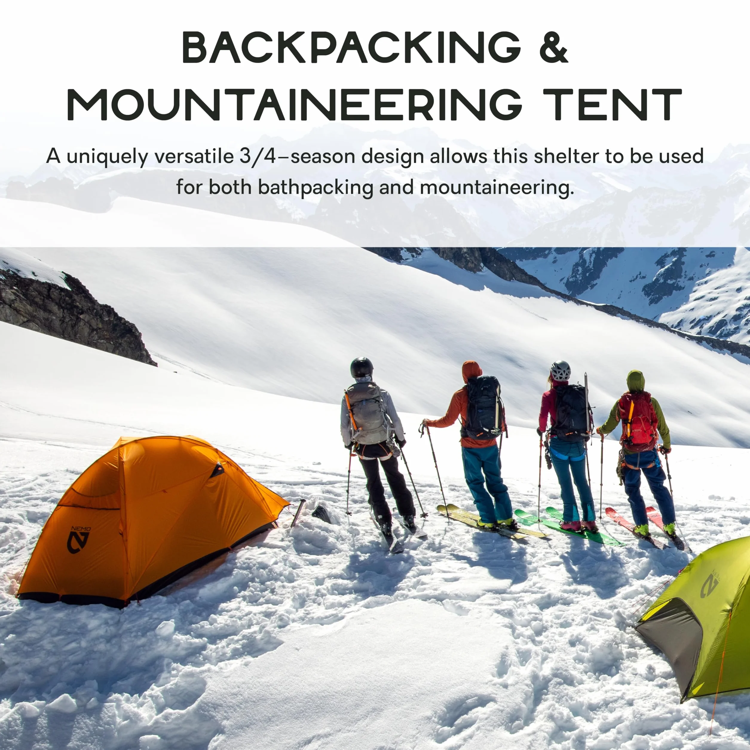Kunai 3-4 Season Backpacking Tent | Lightweight, All-Season, Versatile