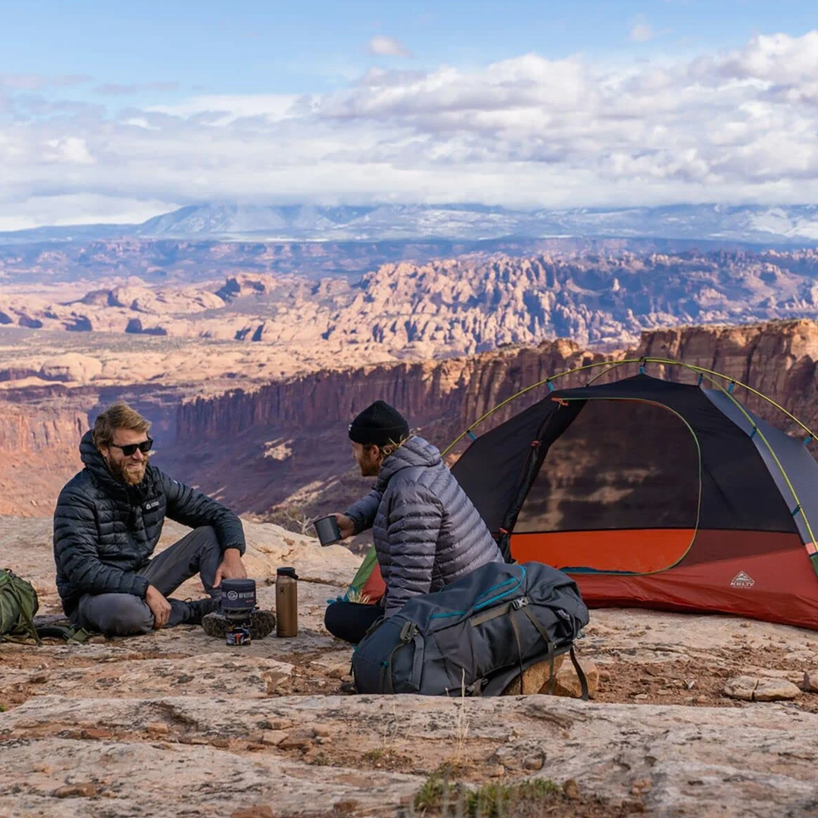 Tents Discovery Trail Backpacking Tent, Lightweight and Easy to Setup Backpacking Shelter with 2 Aluminum Poles, Single Door Single Vestibule, Stuff Sack Included | Lightweight and Easy to Setup, Backpacking Shelter, Aluminum Poles, Single Doo