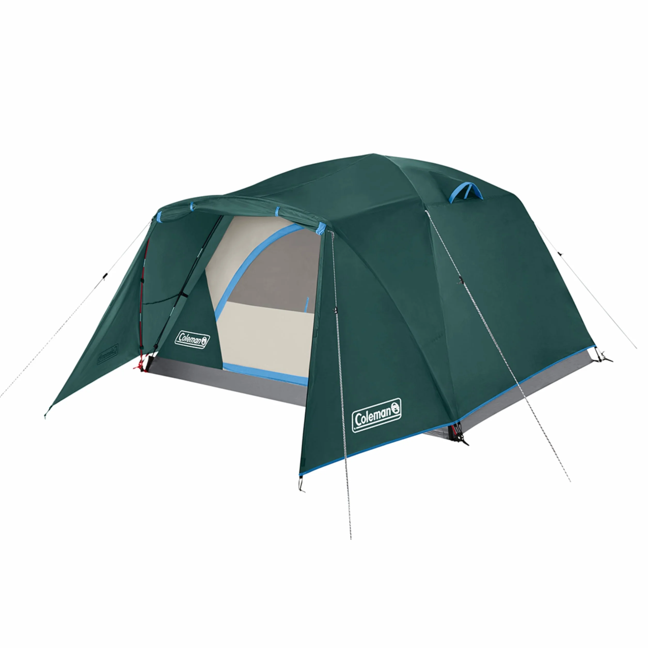 Skydome Tent with Full-Fly Weather Vestibule, Weatherproof 4/6 Person Tent Sets Up in 5 Minutes & Protects from Water, 20% More Headroom Than Traditional Shelters