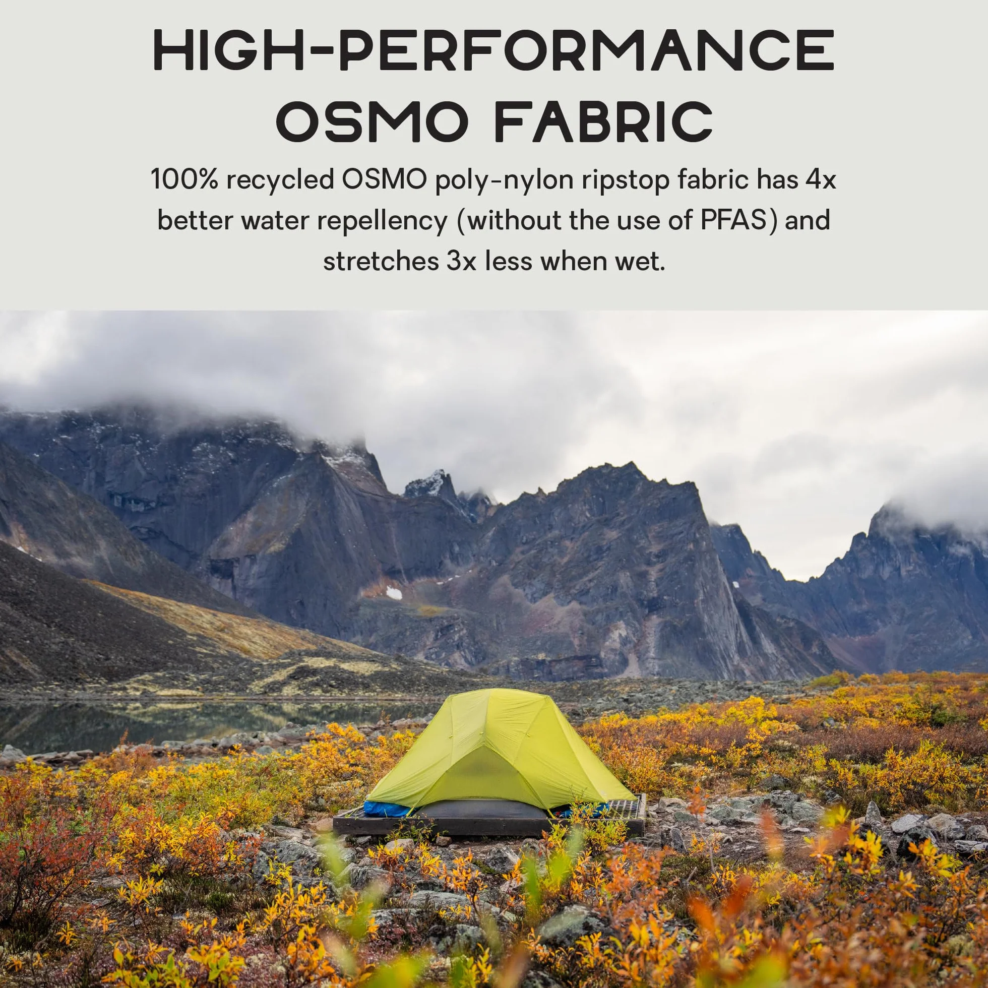 Dragonfly OSMO Backpacking Tent | Ultralight, Livable, Versatile, Camping