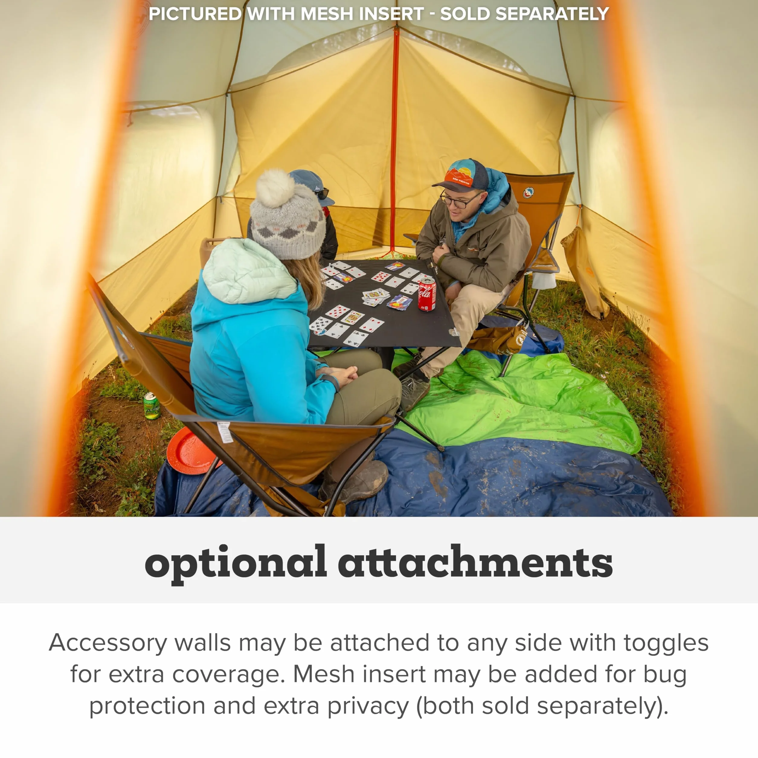 Sage Canyon Shelter Plus - Pop-Up Camping Canopy | 100 sq ft weather shelter with roof vents, open sidewalls, and modular wall compatibility for customizable coverage
