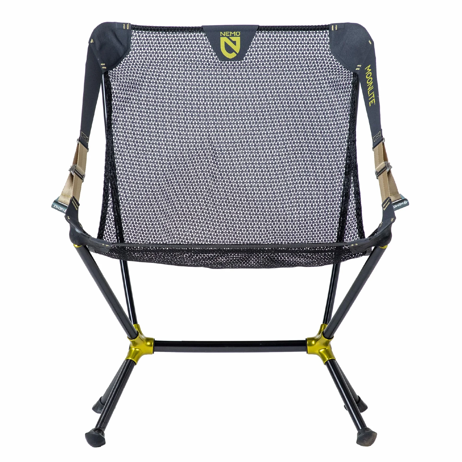 Moonlite Reclining Camp Chair - Black Pearl | Lightweight, Packable, Comfortable, Camping, Day Use