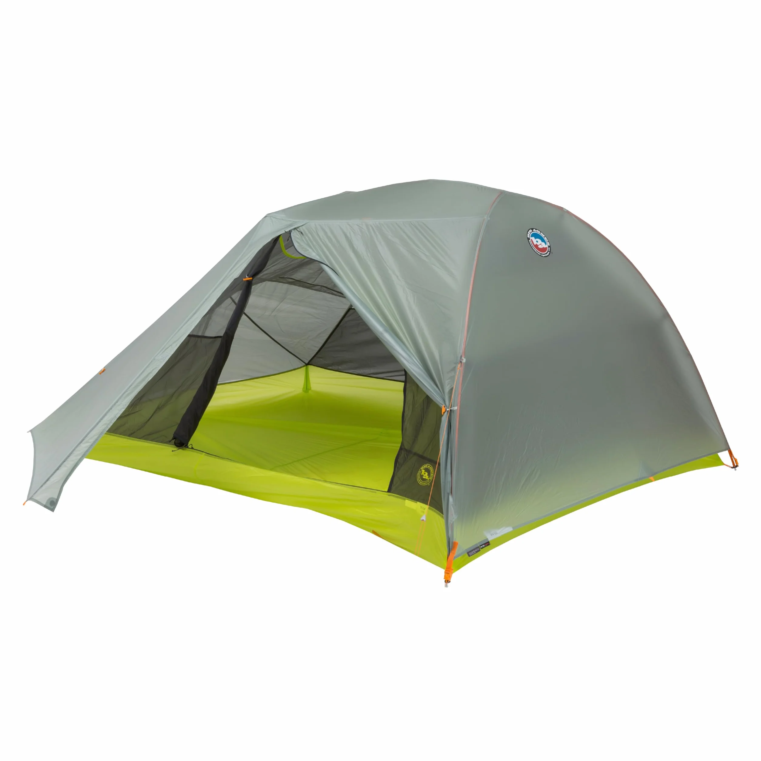 Tiger Wall UL - Ultralight Backpacking Tent | 3-season semi-freestanding design with side-entry doors and roomy vestibules for camping