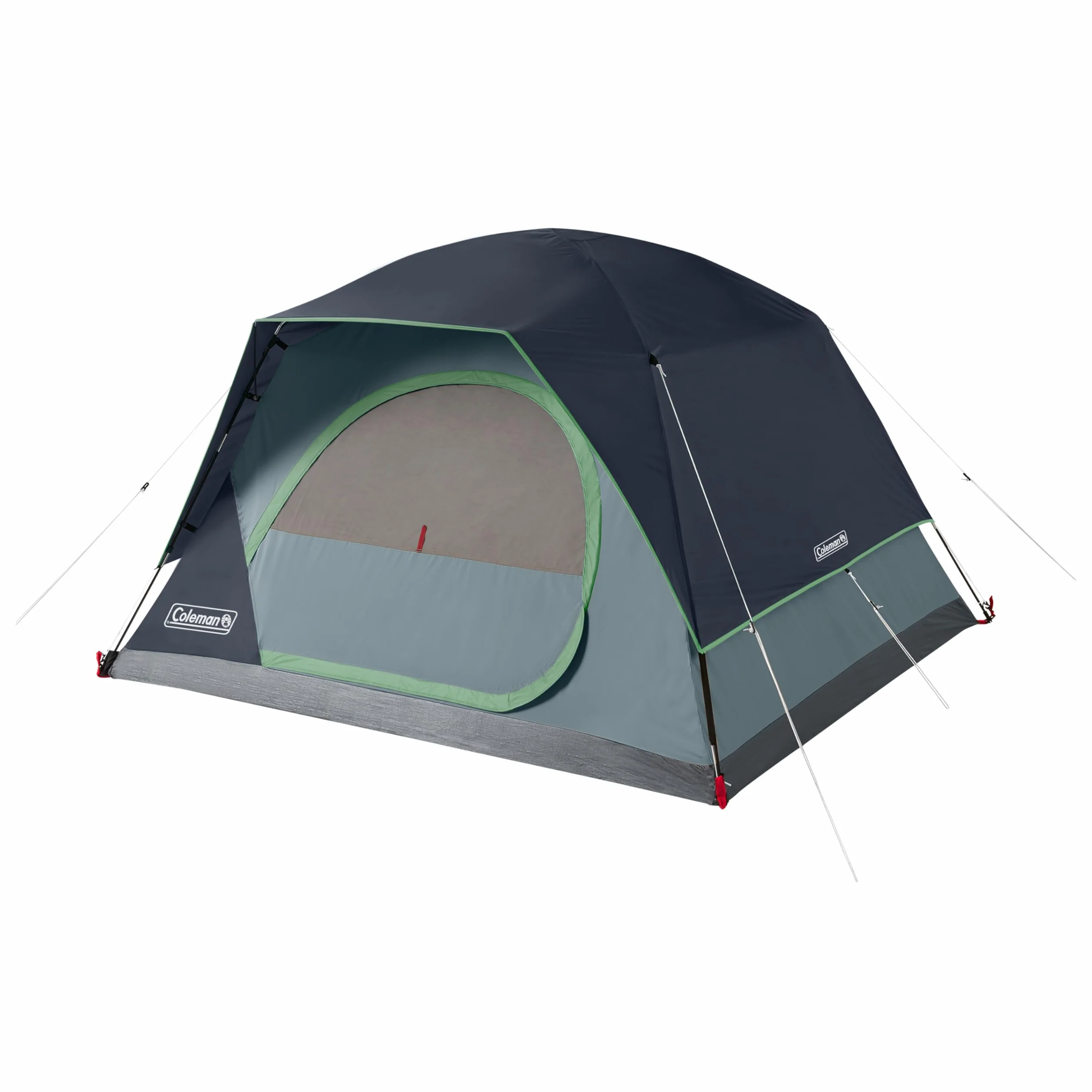 Skydome Camping Tent with 5 Minute Setup, 2/4/6/8 Person Weatherproof Tent with Rainfly & Carry Bag, 20% More Headroom Than Traditional Canopies
