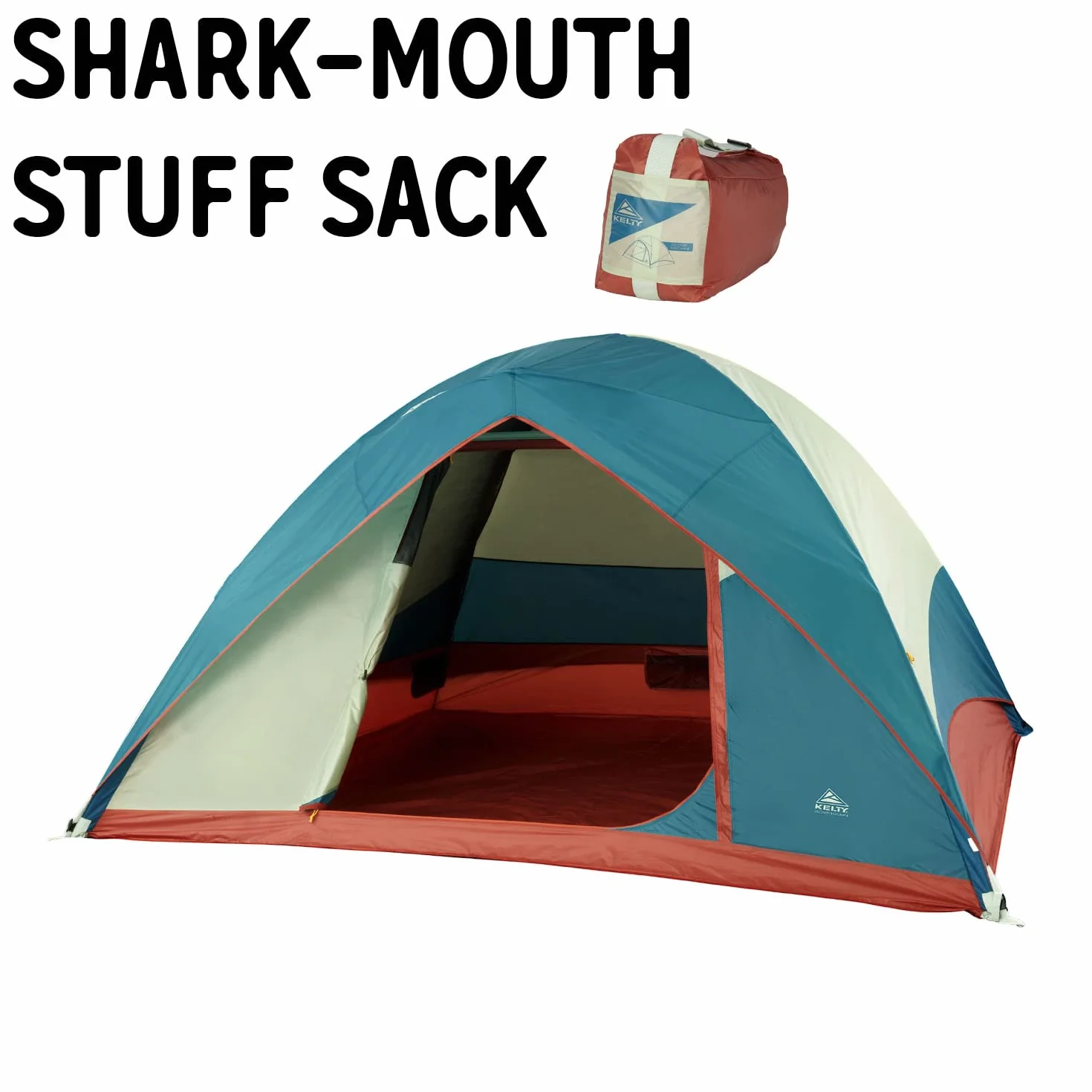 Discovery Basecamp Backpacking Tent, Camping Backpacking Shelter, Large Capacity, Fast Setup and Easy Tear Down, Stuff Sack Included