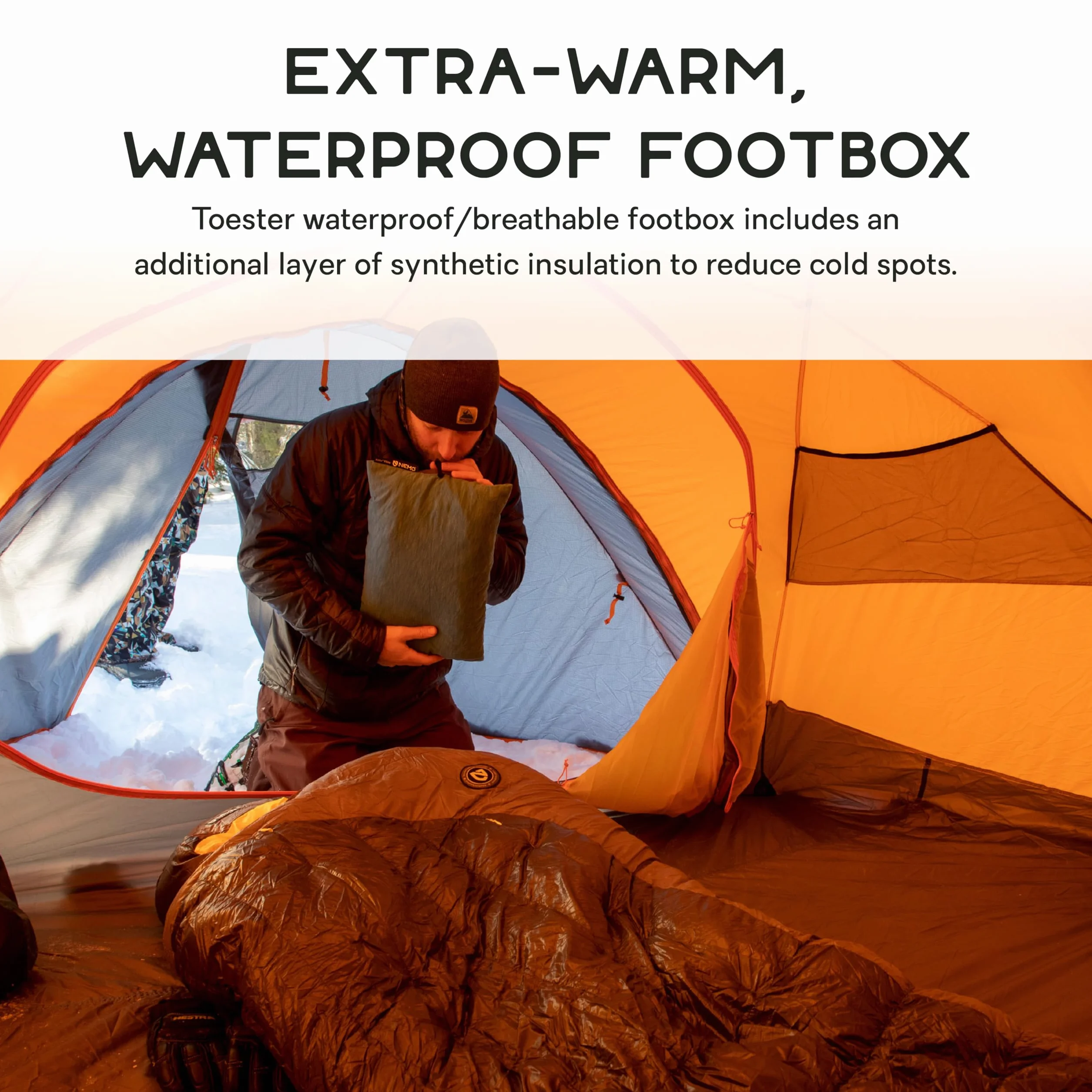 Sonic Down Mummy Sleeping Bag | Ultralight, Insulated, Made for Extreme Cold, Mountaineering, Trekking