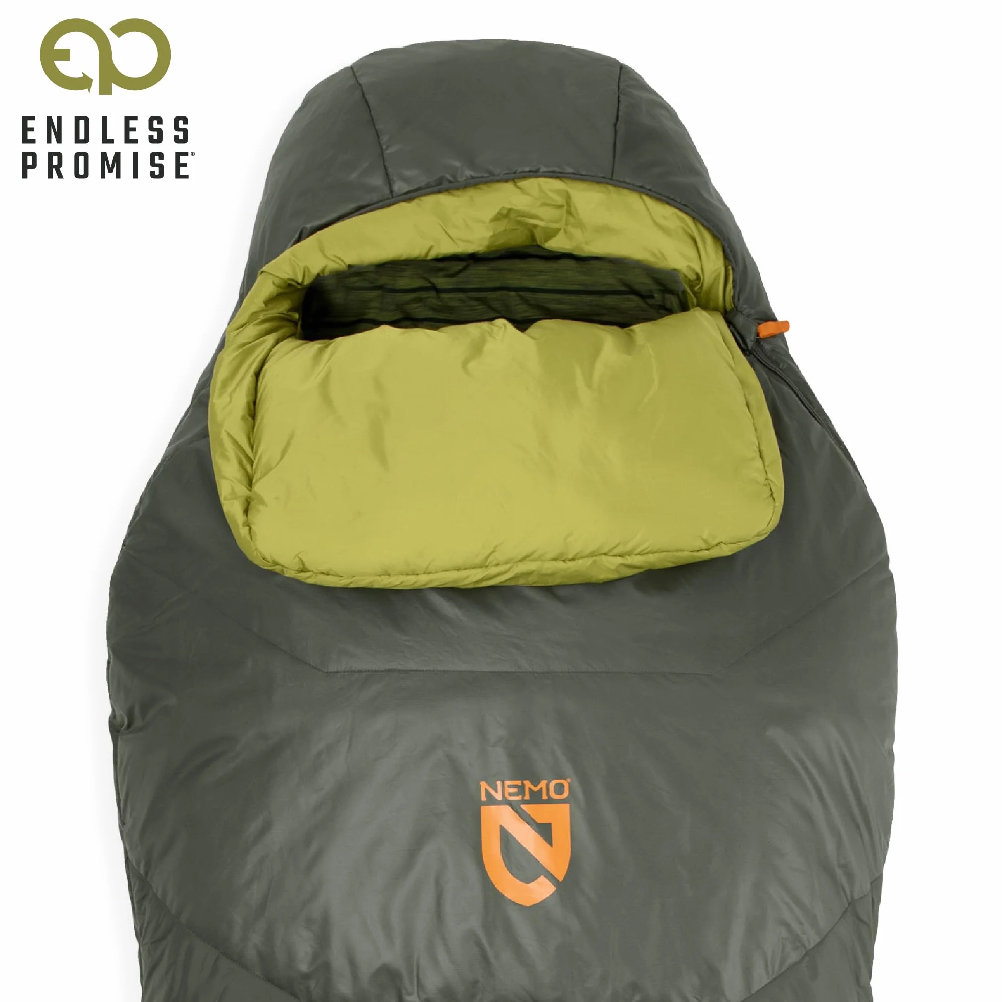 Tempo Synthetic Sleeping Bag | Men's & Women's, Spoon Shape, Side Sleeper, Camping, Backpacking