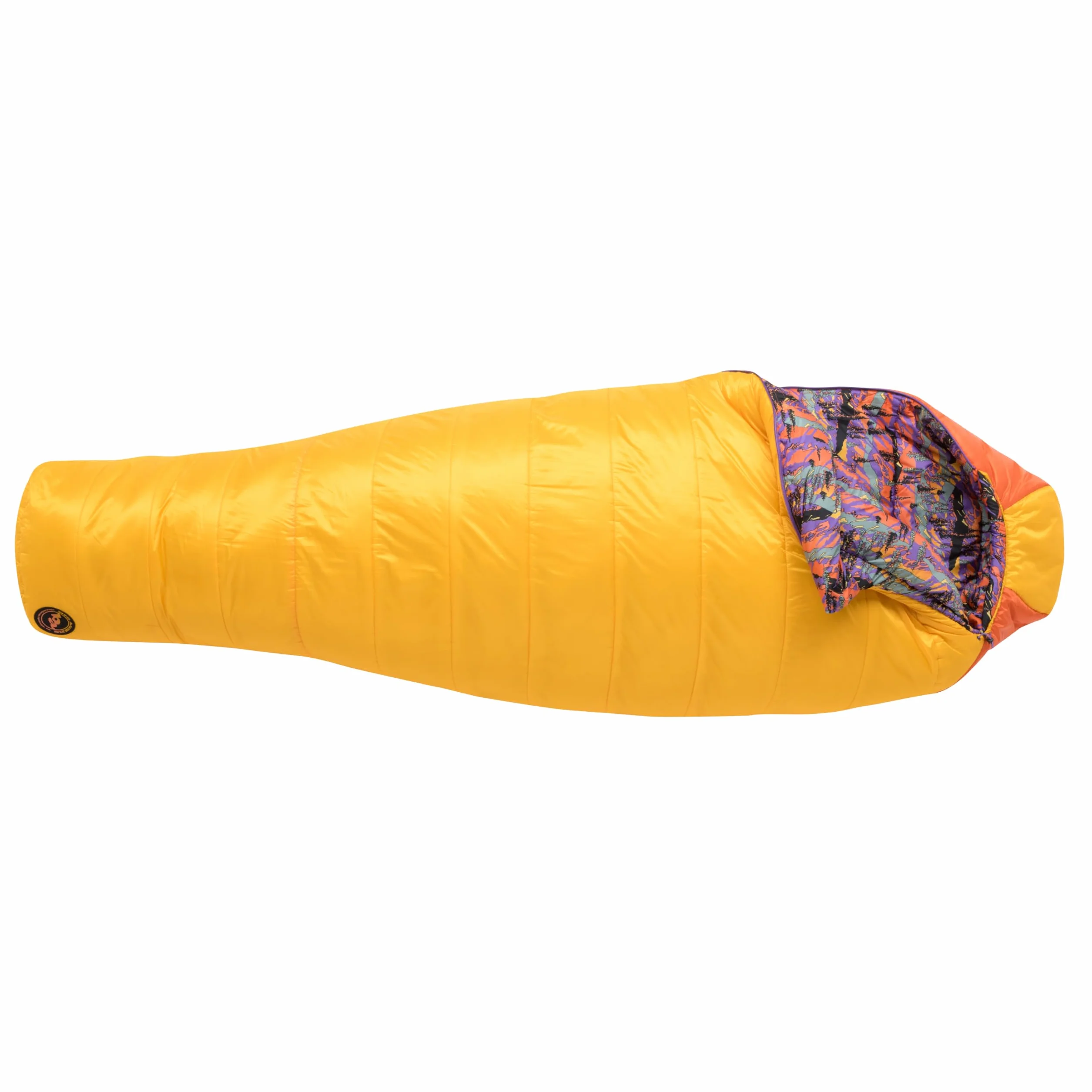 Anthracite - Sleeping Bag | Lightweight, compact 3-season mummy bag with contoured hood, draft collar and anti-snag zipper for backpacking