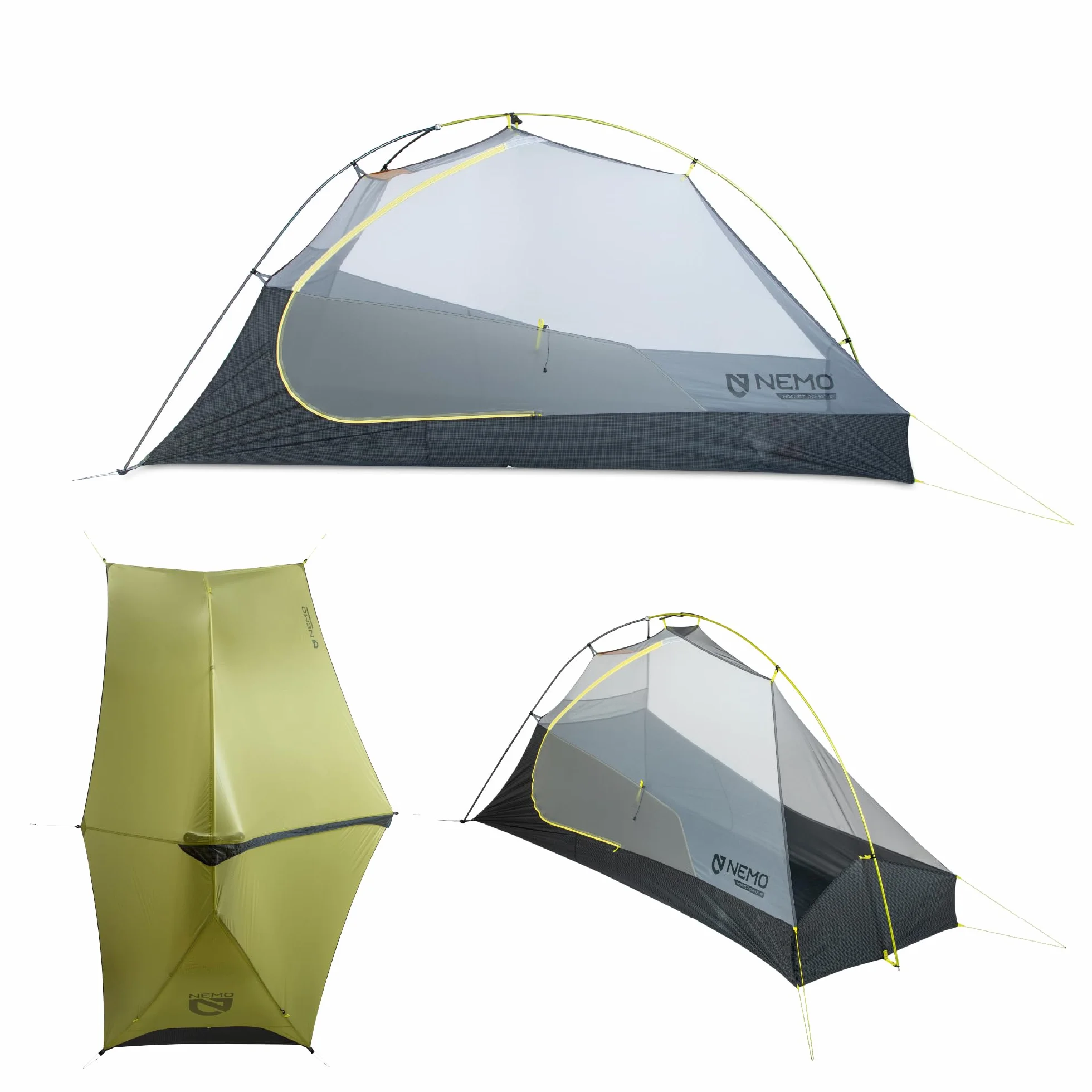 Hornet OSMO Backpacking Tent | Ultralight, Packable, Thru-Hiking, Bikepacking, Motorcycle